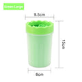 Pet Paw Cleaning Cup with Silicone Brush