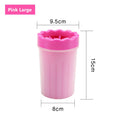 Pet Paw Cleaning Cup with Silicone Brush