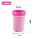 Pet Paw Cleaning Cup with Silicone Brush