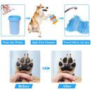 Pet Paw Cleaning Cup with Silicone Brush
