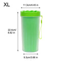 Pet Paw Cleaning Cup with Silicone Brush