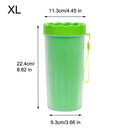 Pet Paw Cleaning Cup with Silicone Brush