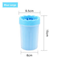 Pet Paw Cleaning Cup with Silicone Brush