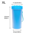 Pet Paw Cleaning Cup with Silicone Brush