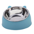 Inclined Stainless Steel Pet Bowl