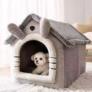 All-Season Washable Pet House Bed