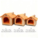 All-Season Washable Pet House Bed