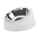 Inclined Stainless Steel Pet Bowl